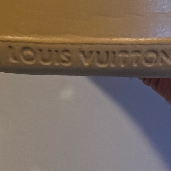 Louis Vuitton, Vintage, pool pillow, monogram Slides. Brown Tan LV 34 4 Sandals. - Picture 6 of 9